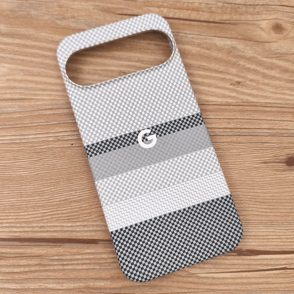 Ultra-Thin Carbon Fiber Texture Magnetic Phone Case - Shockproof Protective Cover