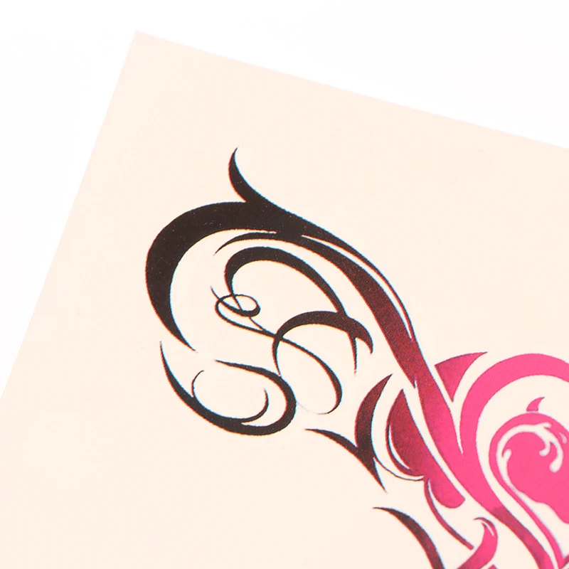 Temporäre Tattoo-Aufkleber, Wasserfest, Flügel-Design für Bein, Arm, Rücken, Sex-Thema, Flash-Tattoos für Männer und Frauen – Detail 8