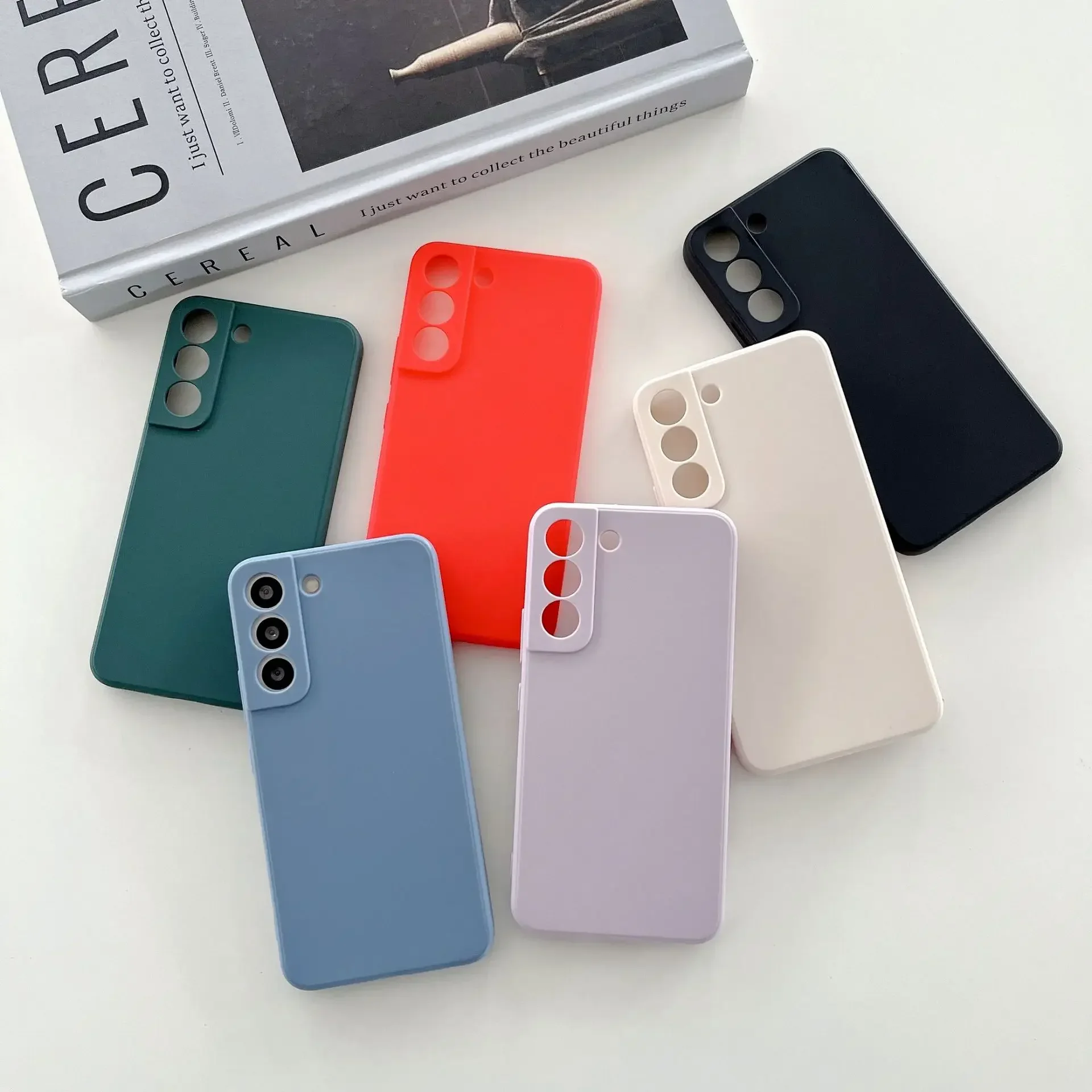 Premium Liquid Silicone Phone Back Cover with Ultra-Soft Finish