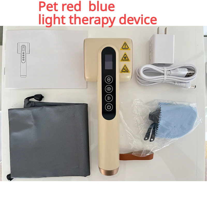 

Оборудование для фототерапии красного и синего цвета, портативное оборудование для терапии домашних животных для кошек и собак в больницах для домашних животных 2024