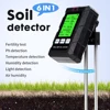 6 in 1 Soil Detector Soil Tester pH Temperature Humidity Sunlight Air Moisture Nutrient Fertility Meter Gardening Tool 1