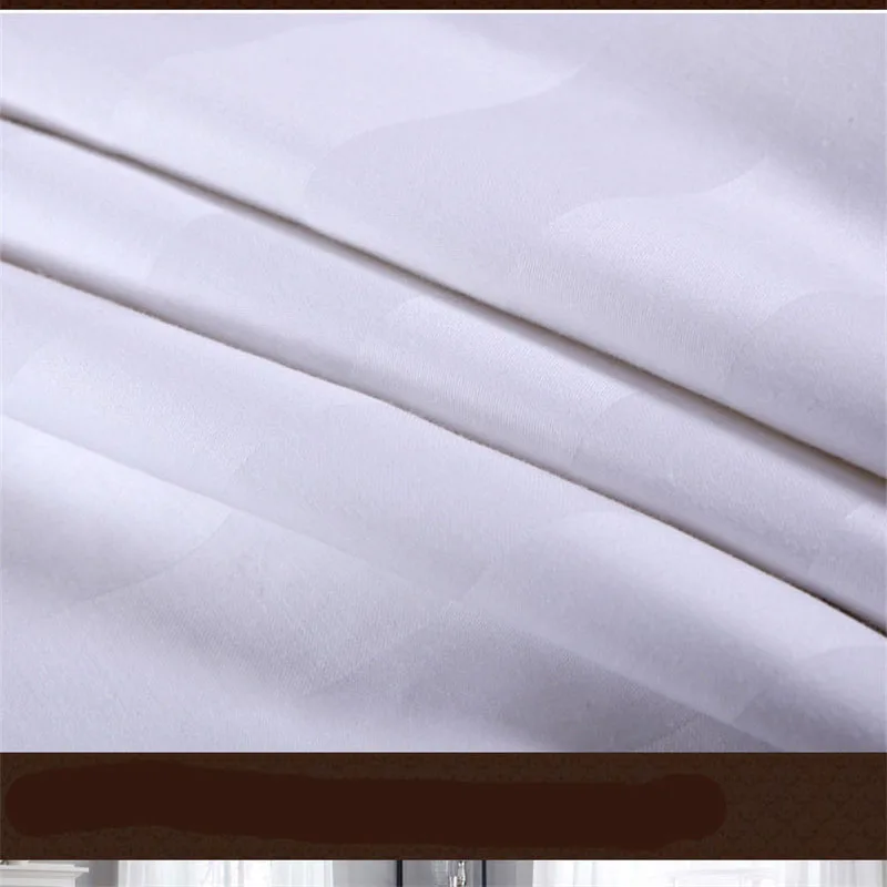 Hotel Style 100% Cottton Comfortable Bed Sheets Soft Skin Friendly and Hypoallergenic Hygroscopic Sheet Durable Washable Sheets 6