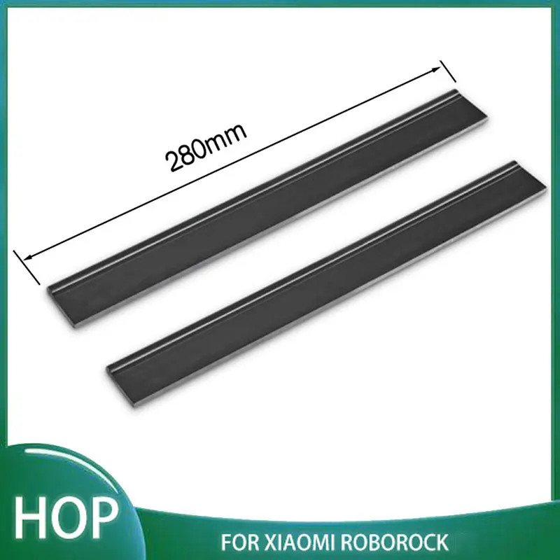 

2 X Window Vac Vacuum Cleaner Rubber Squeegee Blades For Karcher WV50 WV2 280mm Replacement Cleaning Accessories Squeegees