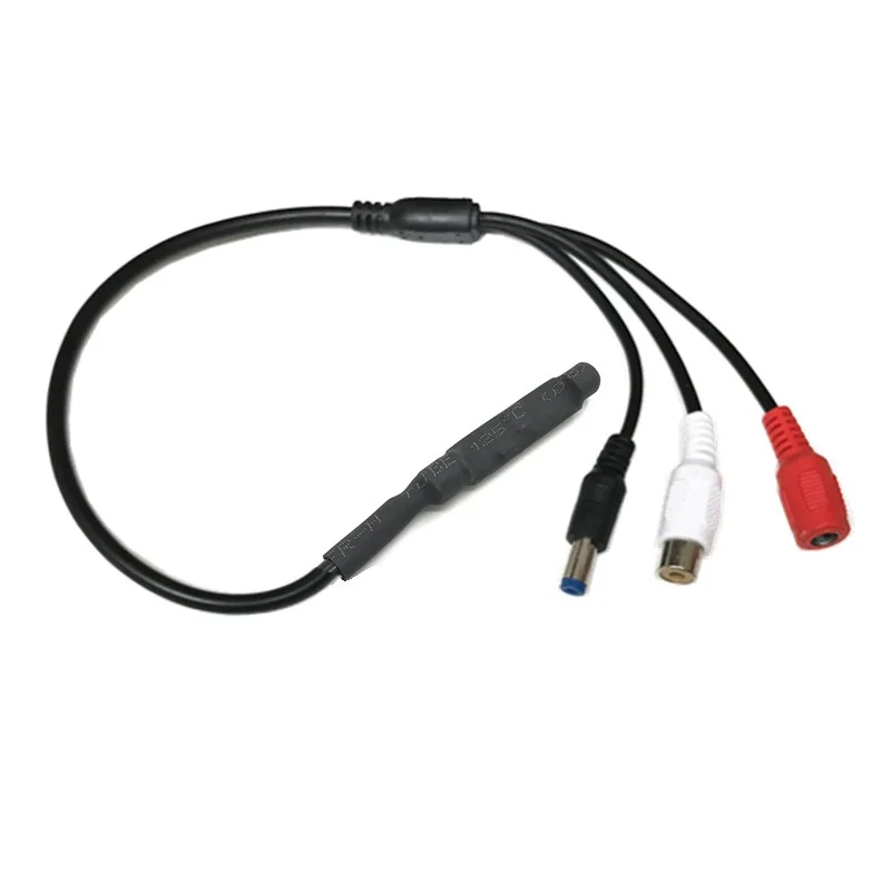 

Portable Microphone for CCTV OT-VNP07 12V Microphone System Surveillance Camera Audio Pickup