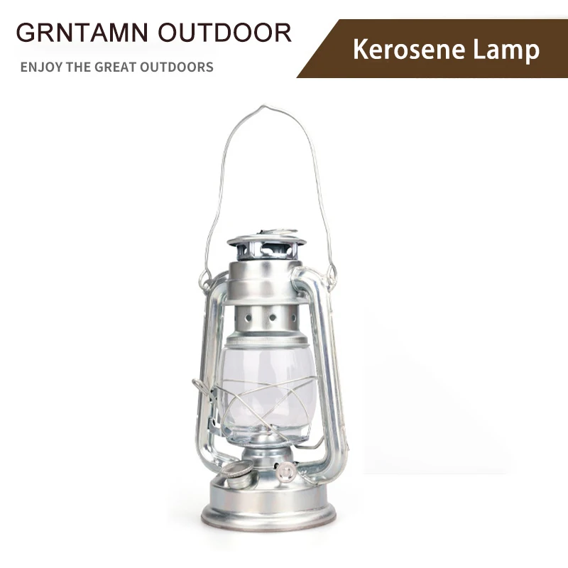 

2 Pcs Original Burning Lantern Vintage Oil Lamp Outdoor Decorative Kerosene Lamp Hanging Fuel Lanterns for Camping Home Patio