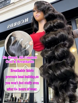Body Wave Human Hair Wigs Glueless Wig 5X5 Hd Lace Closure Wig 360 Full Lace Wig 13X4 Hd Lace Frontal Wig 30 Inch Brazilian Hair 1