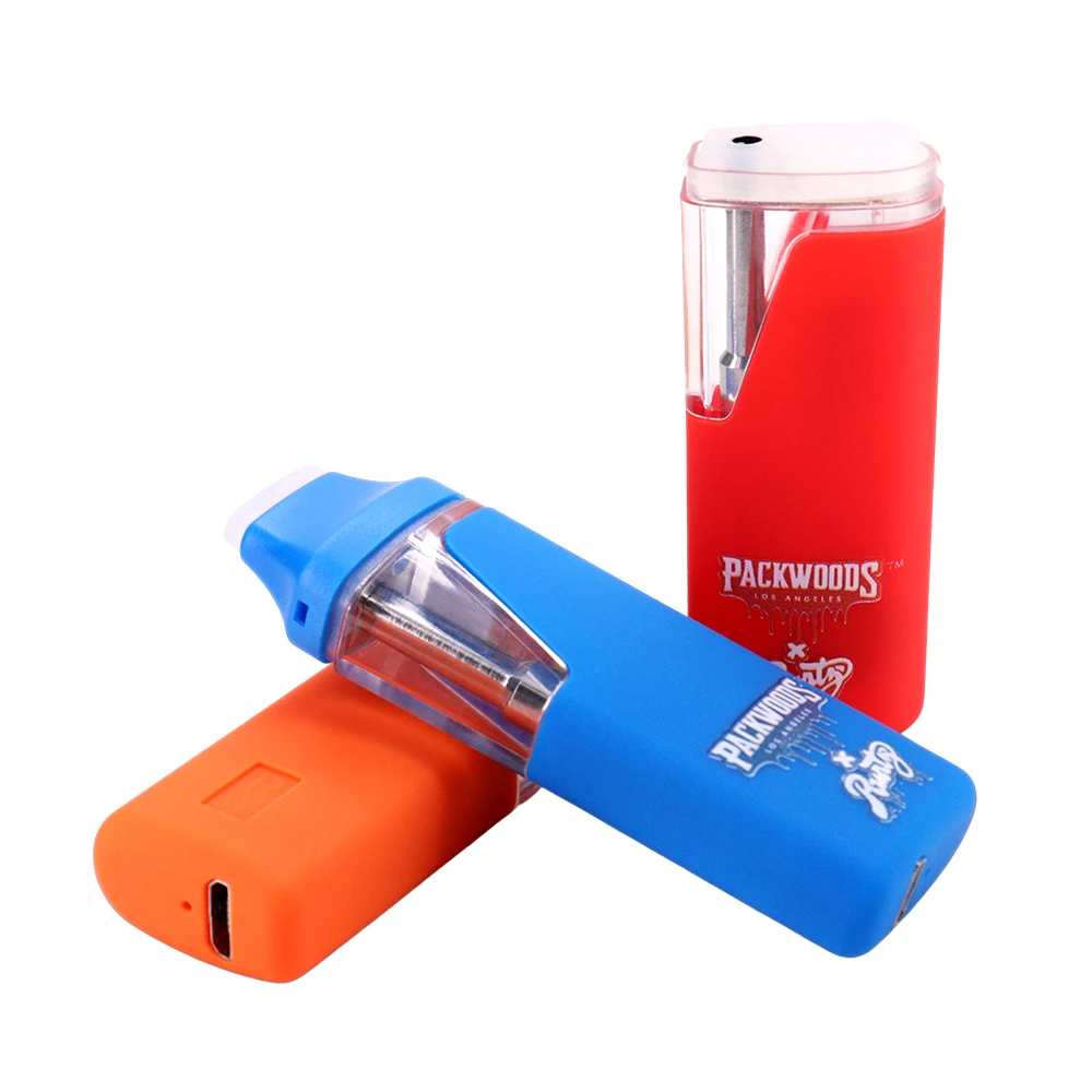 Einweg Vape Runtz x Pack woods Runty wiederauf ladbarer Stift 380mAh Batterie 1ml leere Hülsen für dicke Öl wagen und Zigaretten Vapes_S3eb7e5d3b0b141c9ab5bd5ba3fde22f4O