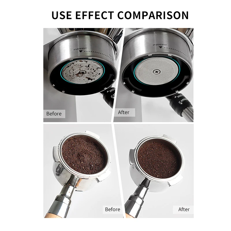 Reusable Coffee Filter Screen Mesh Plate Portafilter Coffee Making Puck Screen For Espresso Machine Accessories Barista Tools