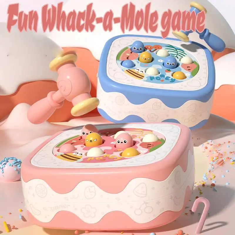 

Игрушки-молотки, игрушки для сенсорного обучения со звуком и искусственным звуком, игрушка-Молот для детей, малышей, девочек, мальчиков, детей