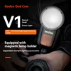 Godox V1 V1C V1N V1S V1F V1O TTL HSS 1/8000s Speedlite Flash with Xpro Trigger for Canon Nikon Sony Fuji Olympus 1