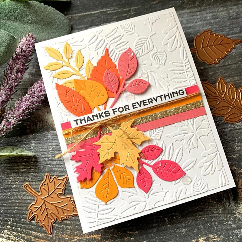 Metal Craft DIY Album Scrapbook 3D Creative Greeting Card Decoration Embossed Folder Suitable For Season Party embossing folder