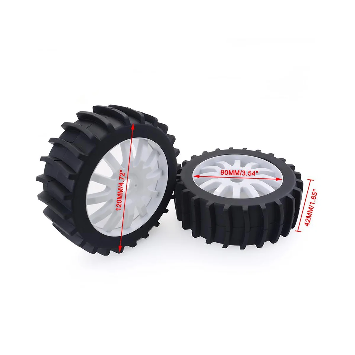   е Ÿ̾  Ÿ̾, 1/8 Arrma Traxxas Redcat  Losi HPI HSP Baja RC ڵ, , 120mm, 17mm , 4 