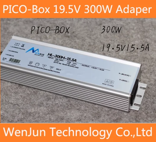 

PICO-BOX DC-ATX 19.5V 300W Power Adapter DC 19.5V 15.5A AC to DC LED monitoring power supply DC 7.4*5.0mm