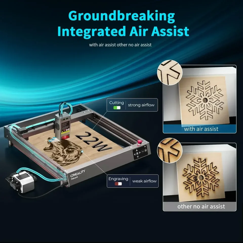 Falcon2 Pro 22W レーザー彫刻切断機 Creality Falcon2 Pro 22W