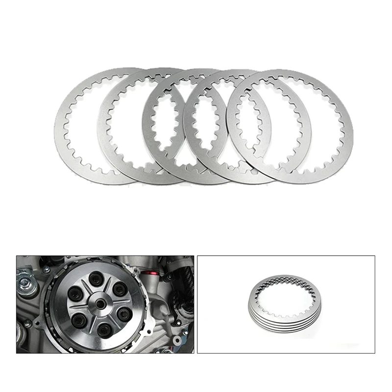 

DQ250 02E Transmission Clutch Steel Plates Friction Kit For A3 Q3 Seta Skoda Beetle Jetta 6-Speed Gearbox Repair