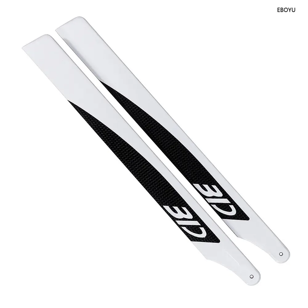 Eboyu Fai Da Te 360Mm Pale Principali Eliche Rc Elicottero Drone Fibra Di Carbonio 360Mm Lame Principali Per Allineare Trex 450 480 Rc Elicottero