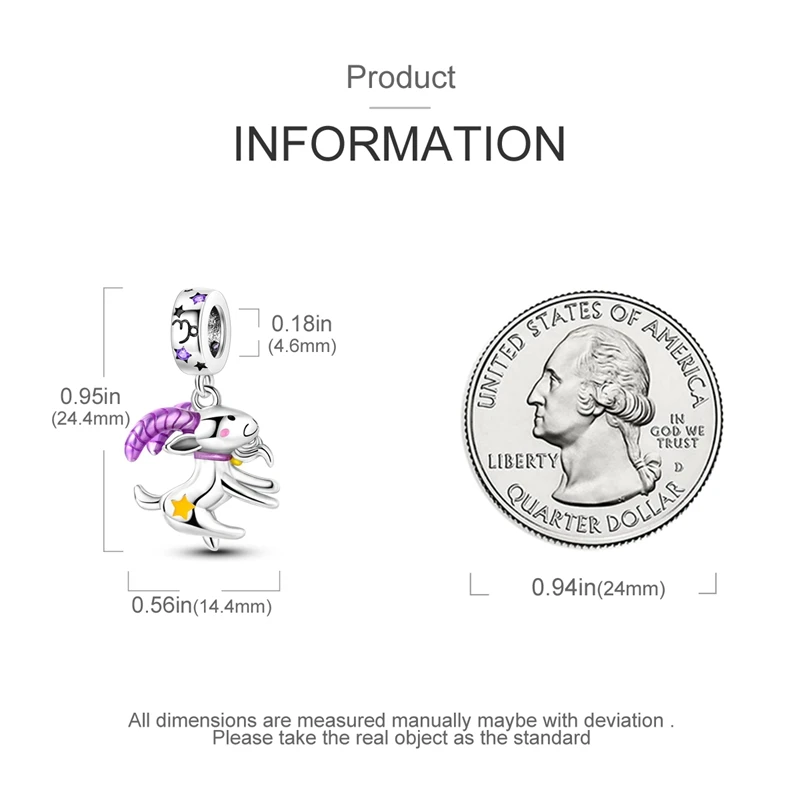 Charms-Anhänger aus 925er-Sterlingsilber mit Leo-Waage, zwölf Sternbildern, im Dunkeln leuchtend, passend für Qikaola-Original-Armbänder, DIY-Schmuck – Detail 13