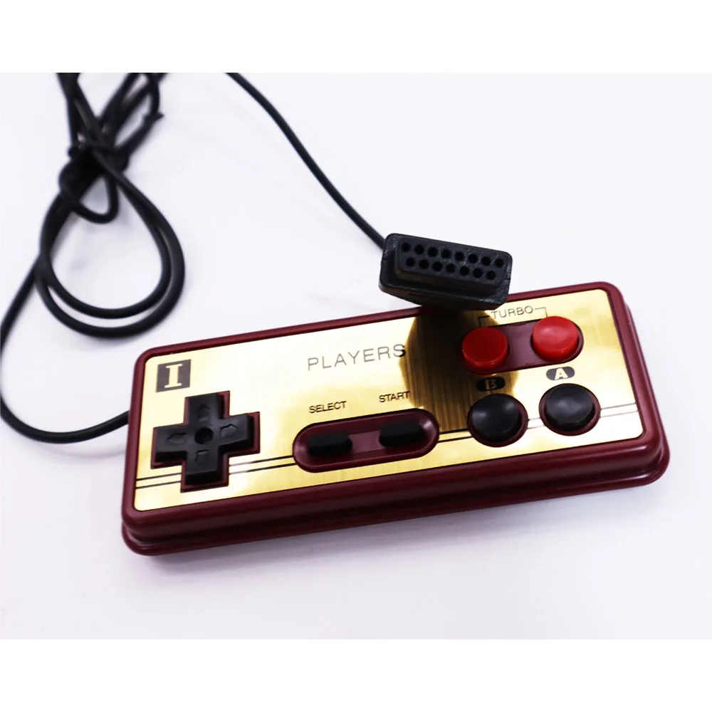 8 Bit Game Controller 8-bit Controller GamePad 15 Pin Plug Cable Controller For FC