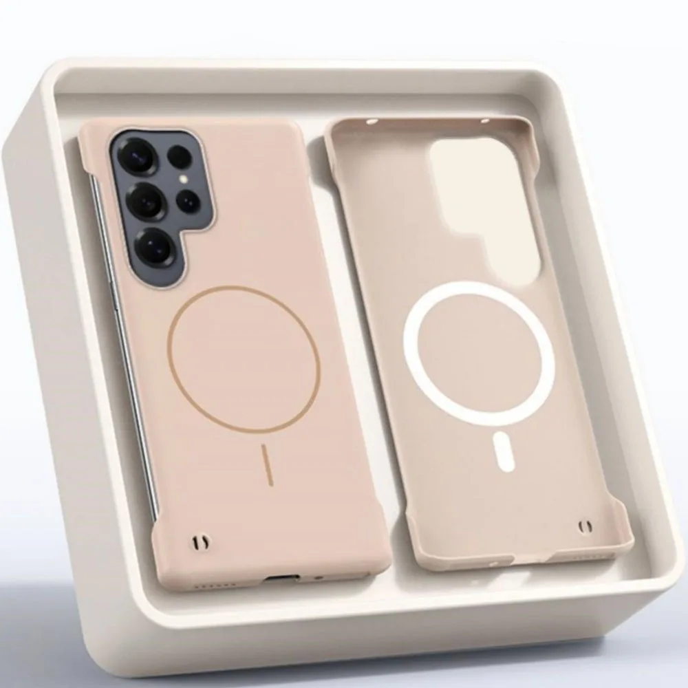 Magnetic Ultra Thin Shockproof Phone Case with Matte Finish