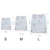 1PC Cotton Linen Fabric Pouch Drawstring Bag Cute Animal Plant Print Kids Travel Cloth Shoes Storage Bag Makeup Case Gift Bag 6