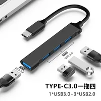 High Speed 4 Port USB Type C HUB 3.0/2.0 with OTG Adapter for PC Computer Accessories - Image 2