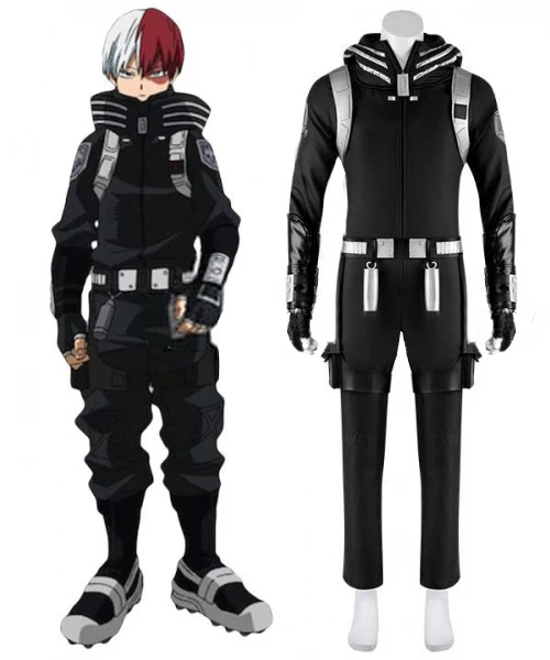 

Costumebuy My Hero Academia World Heroes Mission Boku No Hero Akademia Shoto Todoroki Winter Suit Cosplay Costume