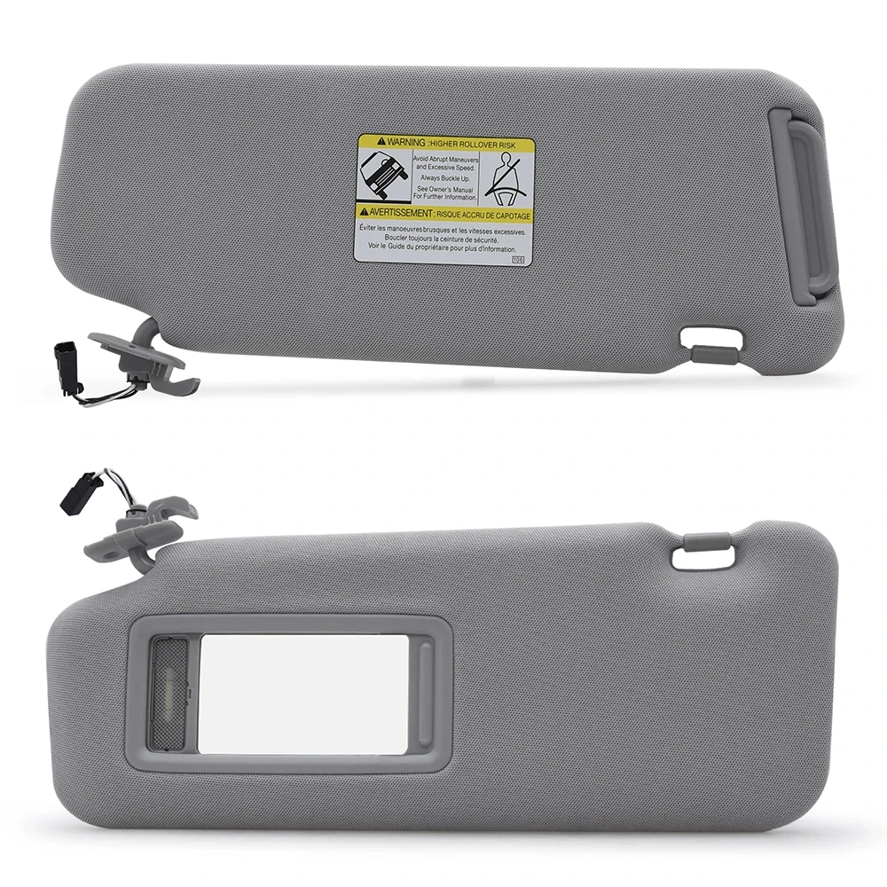Find 2001 2007 Ford Escape Mazda Tribute Sun Visor Set Pair OEM Light Grey LH RH In Shelbyville - Foto 9