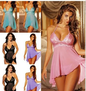 New Fashion Style Women Sexy Underwear for Export To Europe and America Sexy Pajamas Women's Nightdresses XL Pajamas Accessories 2