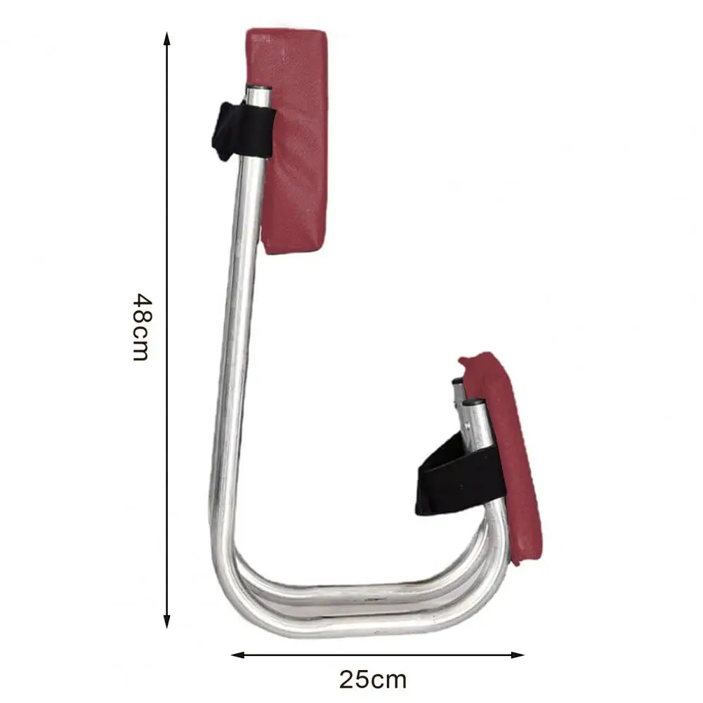 Gardening Knee Seat Kneeling Pad Knee Ankle Support Stainless Steel Garden Kneeler Seat Leg Rest Cushion 25*48cm