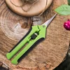 6.5 Inch Gardening Scissors Hand Pruner Pruning Shears Trimming Scissors with Straight Elbow Stainless Steel Blades for Plant 6