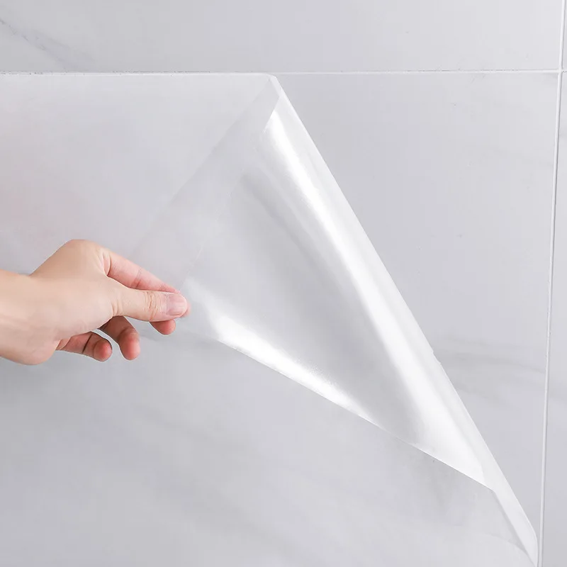 

Transparent Kitchen Oil-Proof Stickers Cuttable Cabinet Mesa Mat Heat Insulation Pad Home Waterproof Drawer Shelves Liner