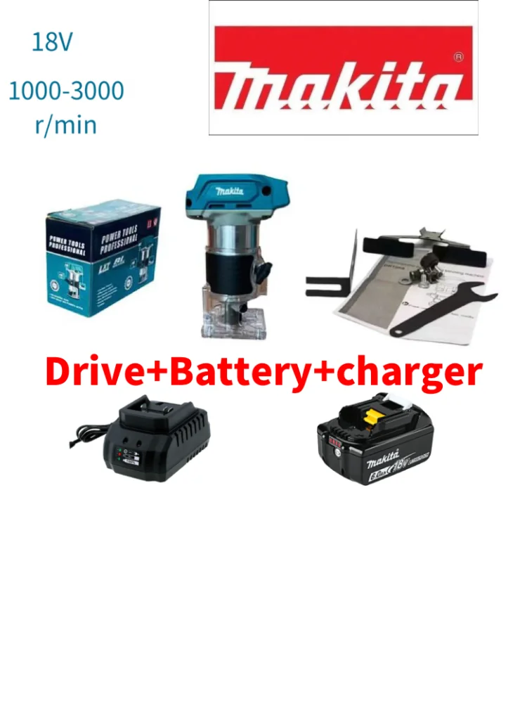 Makita DRT50 CORDLESS TRIMMER Rechargeable Brushless Slotting Tool Milling Woodwork Engraving Machine _ - AliExpress Mobile
