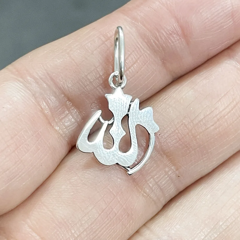 HUKKUN Allah Collana da donna in argento Sterling 925