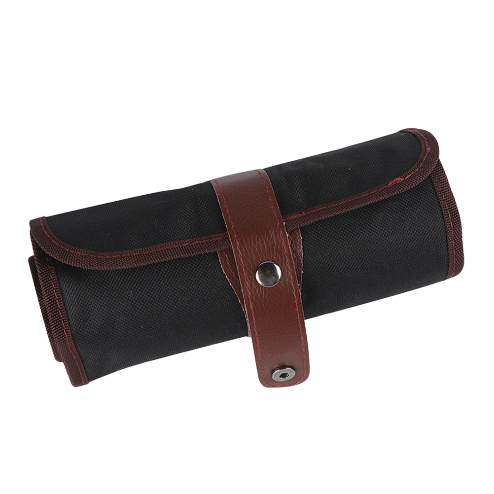 36칸 캔버스 필통 색연필 홀더 롤러블 패브릭 파우치 스케치 페인팅 오거나이저 아티스트 학생용