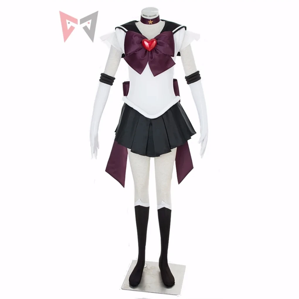 

Athemis Anime Sailor Dress Meiou Setsuna Sailor Pluto Super S Cosplay Costume Custom Made Kid Size Adult Size Plus Size