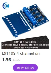 TB6612/DRV8833 Dual Motor Driver 1A TB6612FNG für Arduino Mikrocontroller Besser als L298N – Detail 9