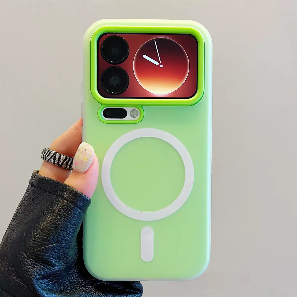 Matte Fashion Magnetic Anti-Fall Phone Protection Cover