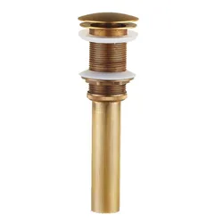 Antique Bronze Brass Waterfall Bathroom Sink Faucet with Hot & Cold Mixer (Without overflow)