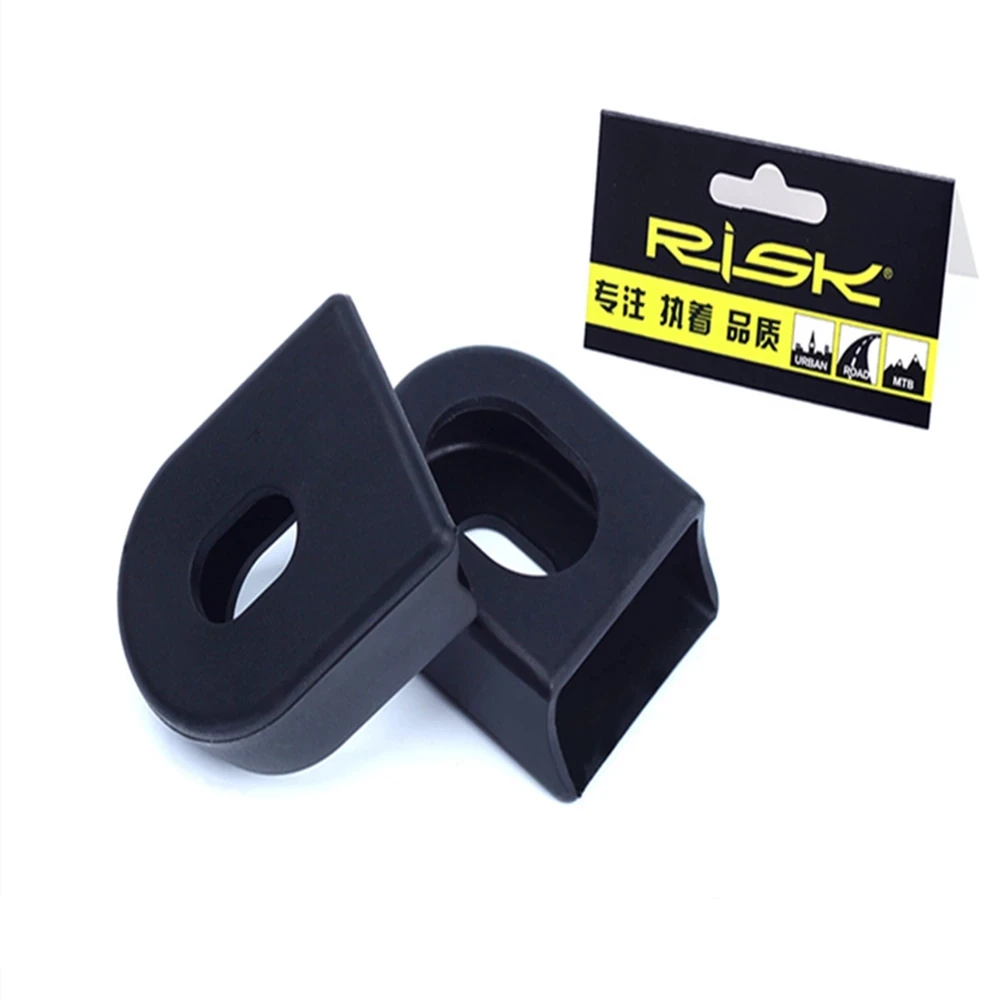 Générique Couvercle De Manivelle De Vélo 2 Pièces Cache-poussière De Pédalier Avec Anneau En Caoutchouc Cache-poussière De Vilebrequin De Vélo De Montagne Accessoires De Vélo