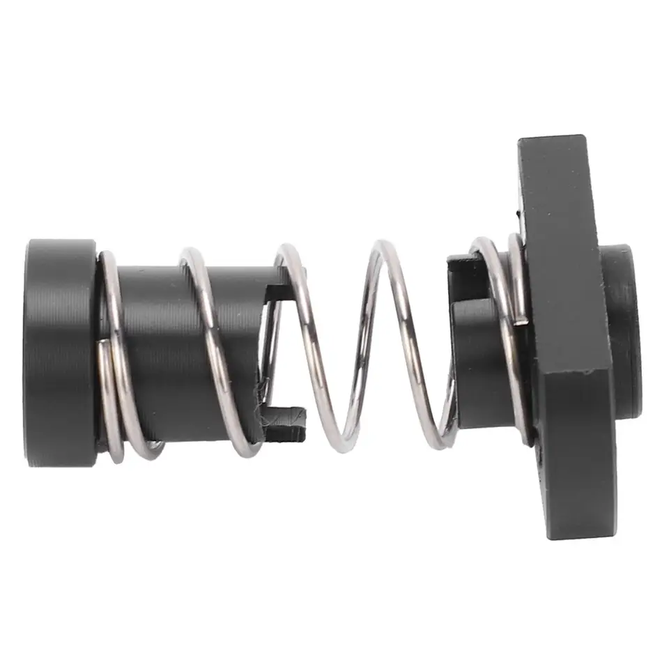 2PCS T8/ Tr8x2/ Tr8x8 Anti Backlash Nut 2mm Pitch/ 8mm Lead 4 Start Spring Loaded Nut Black POM Elimination Gap Nut image 3