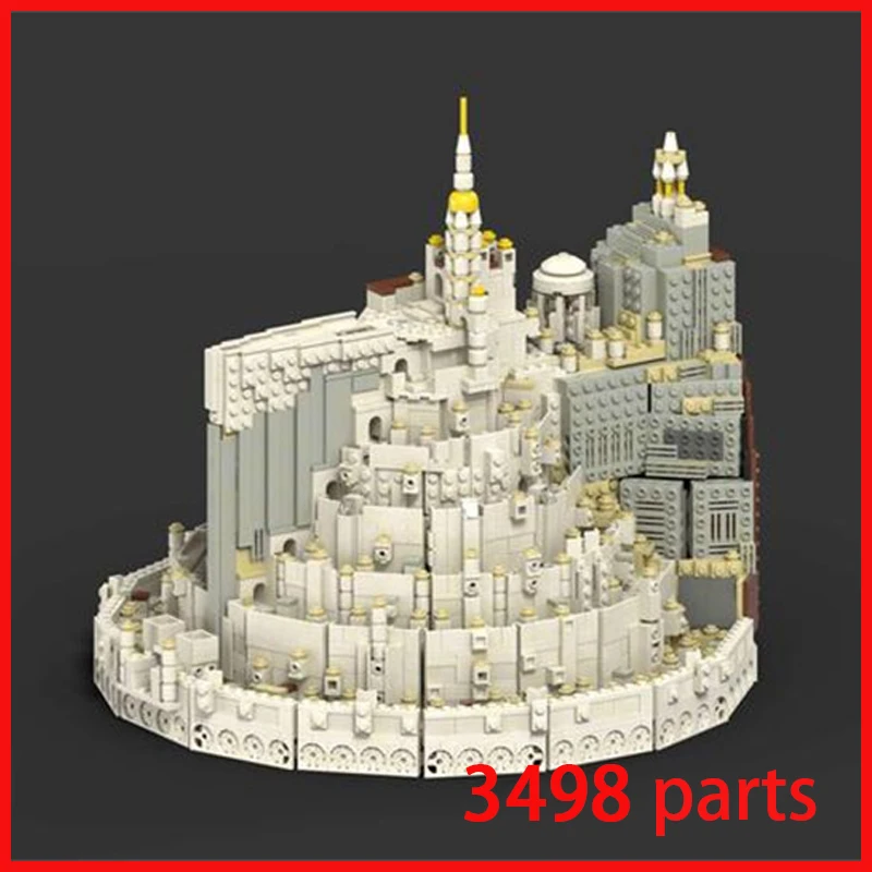 LEGO MOC The White City (10256 Taj Mahal Alternate Build) by