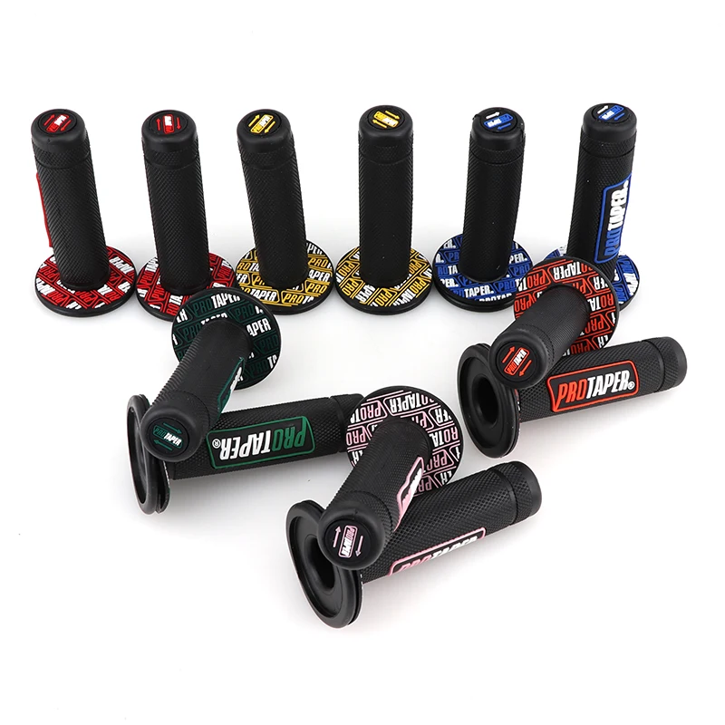 

PRO TAPER Motorcycle Dirt pit motocross part Grip Handle Bar 7/8" HANDLEBAR RUBBER GEL Dual Density MX Grips