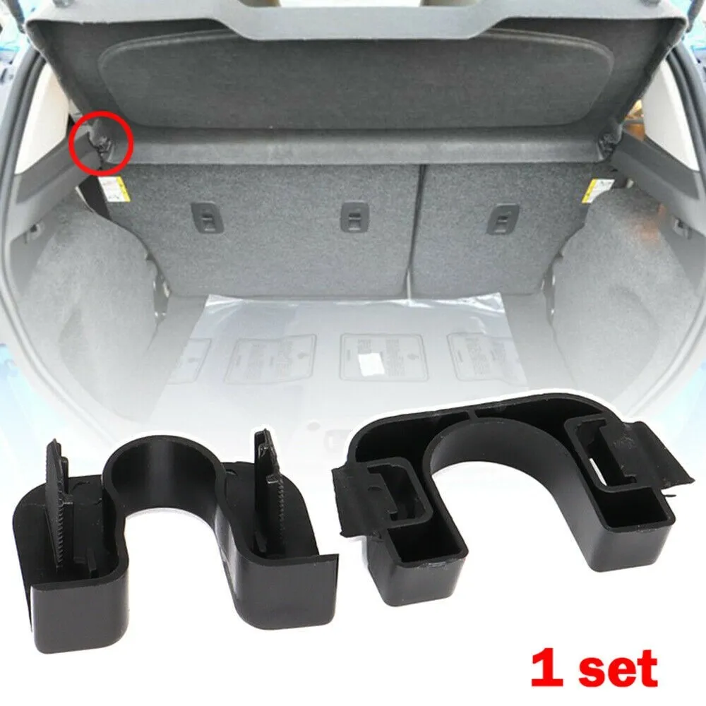 Acheter BM51A46538AA noir coffre arrière colis étagère plateau charge  couverture intérieure ascenseur chaîne sangle Clips pour Ford Focus hayon  MK3