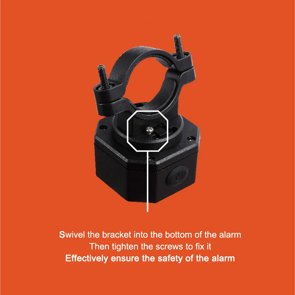 MTB Bicycle Alarm IP54 Waterproof Alarm Security Protection Wireless Scooter with Remote Scooter Bike Anti Theft