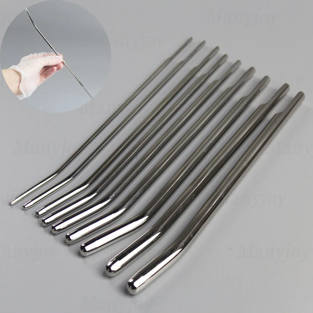 스테인레스 스틸 페니스 플러그 남성 Urethral 사운드 Dilators 에로틱 말 눈 스틱 성인 섹스 토이 남성 게이