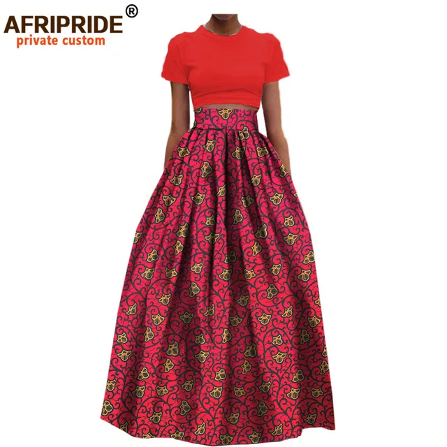 The African Clothes Ankle Length Formal Cotton Skirt for Women: A Stylish and Cultural Statement