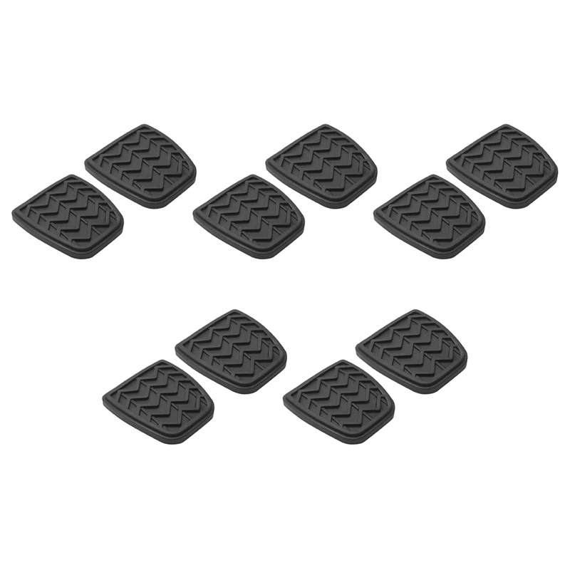 

10PCS Clutch Brake Pedal Pad Rubber For Toyota Camry Hilux Vigo KUN 31321-52010,3132152010