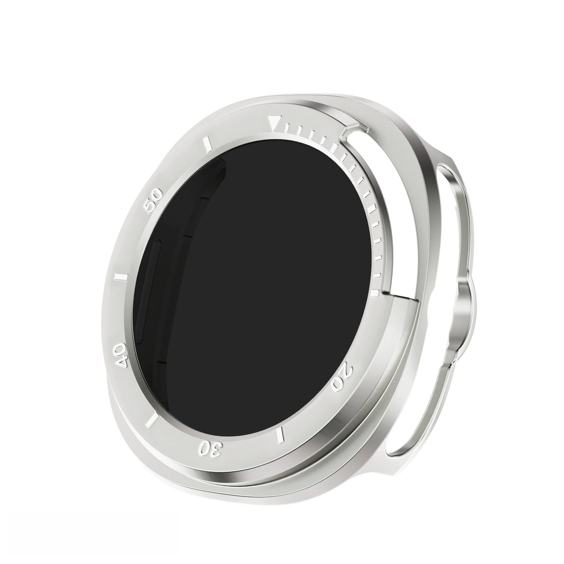 Anti-Peeping Tempered Film Protective Case - 46mm Watch Accessory