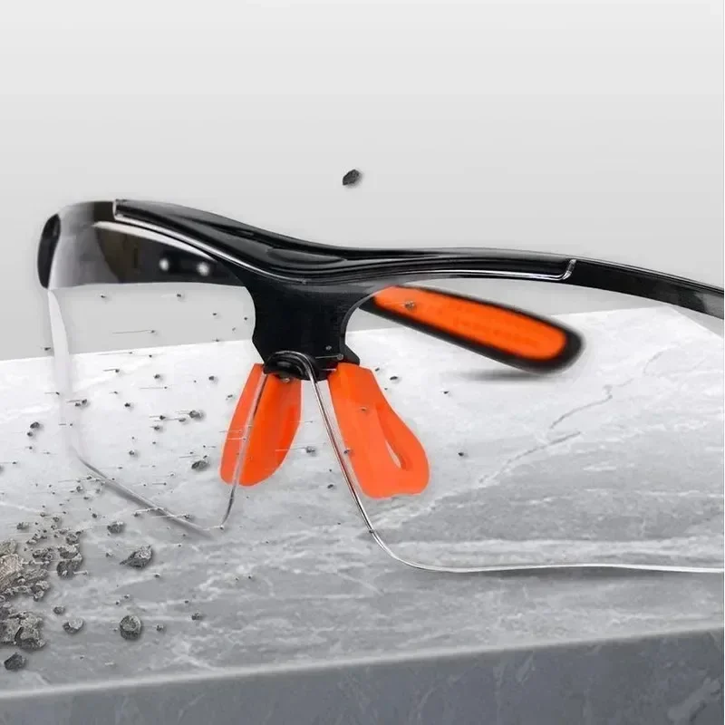 PC Transparent Windproof Dustproof Goggles for Cycling