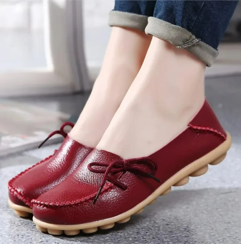 Dames casual schoenen oxford en instappers van echt leer_voghion.com